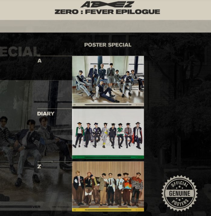 ATEEZ Zero: Fever Epilogue Makestar Ver. - Last Bunny Photocard