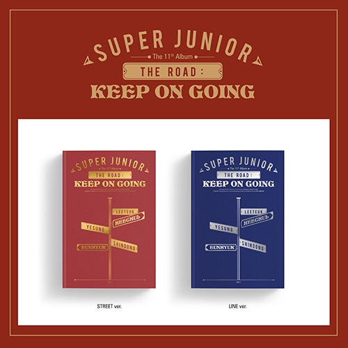 SUPER JUNIOR - VOL.1 - THE ROAD: KEEP ON GOING