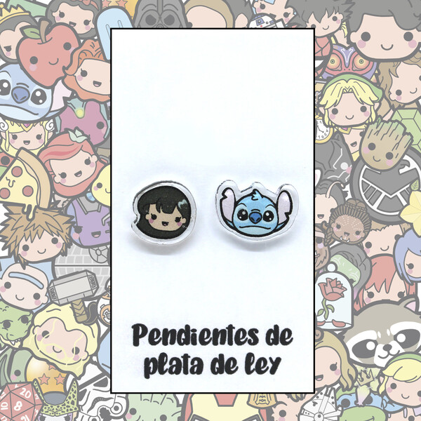 PENDIENTES - Lilo & Stitch