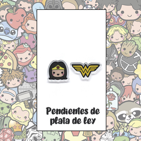 PENDIENTES - Marvel (Wonder Woman)