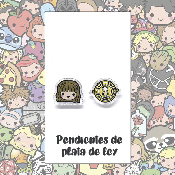 PENDIENTES - Harry Potter (Hermione)