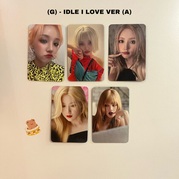 (G)I-DLE - I LOVE (PHOTOCARD OFICIAL)