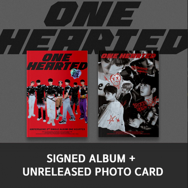 [Signed] AMPERS&ONE - 2nd SINGLE ALBUM : ONE HEARTED
