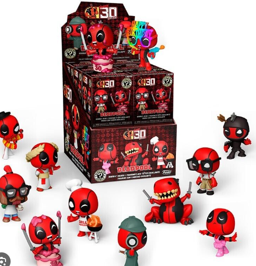 DEADPOOL Mystery Minis Minifiguras 5 cm Expositor