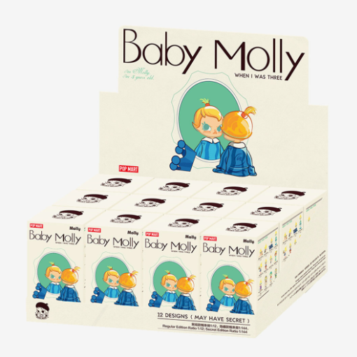 POP MART Baby Molly When I was Three！Series Figures