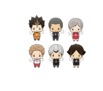 Haikyuu Chokorin Mascot Series Figuras