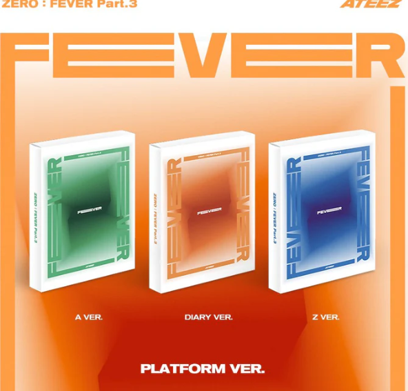 ATEEZ - ZERO : FEVER PART.3 7TH MINI ALBUM PLATFORM- PRE-ORDER