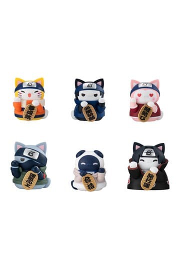 Naruto-Nyaruto! Mega Cat  Project Nyaruto! Minifiguras  Beckoning cat fortune one more  time 7 cm