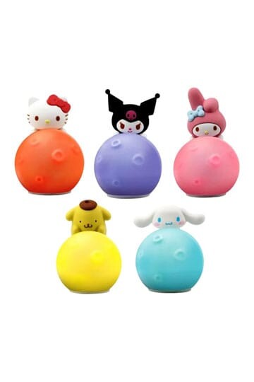 Sanrio Figuras mini Little Moon Light Series Hello Kitty and Friends 8 cm