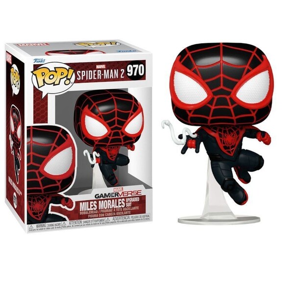 FUNKO POP SPIDER-MAN 2 - MILES MORALES UPGRADED SUIT (970)