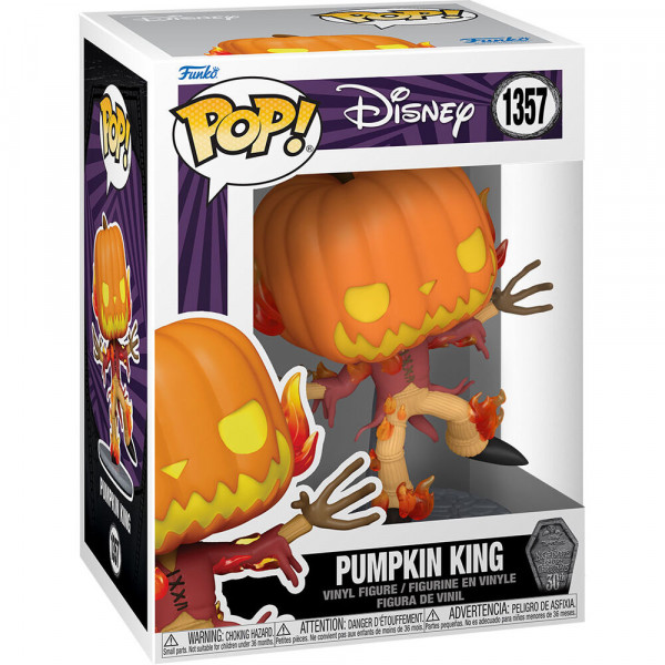 FUNKO POP Disney Pesadilla Antes de Navidad 30th Anniversary Pumpkin King (1357)