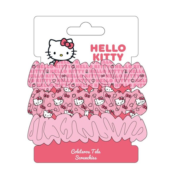 Blister 3 coleteros Hello Kitty