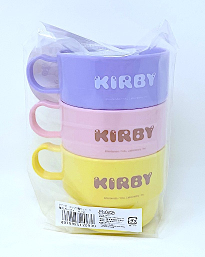 KIRBY - SET 3 CUPS