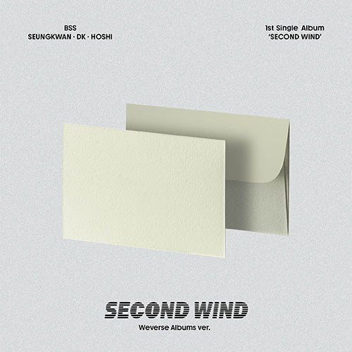 SEVENTEEN- BSS 1st Single Album- SECOND WIND- WEVERSE VER (PRE-ORDER)
