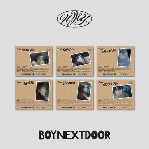 BOYNEXTDOOR - WHY.. (1ST EP ALBUM) VER LETTER-