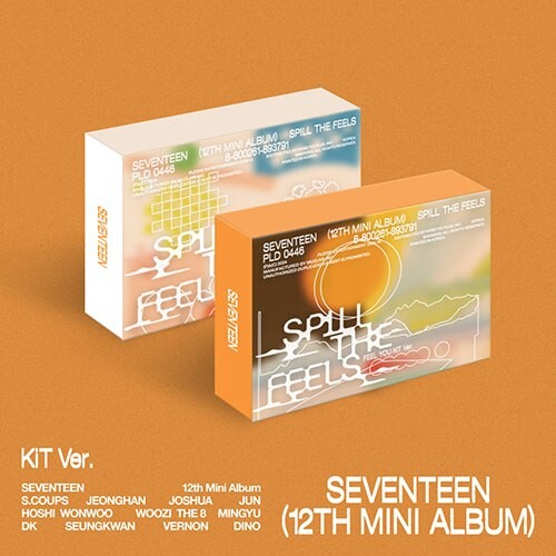 (SEVENTEEN) - 12th Mini Album [SPILL THE FEELS] (KiT Ver.)