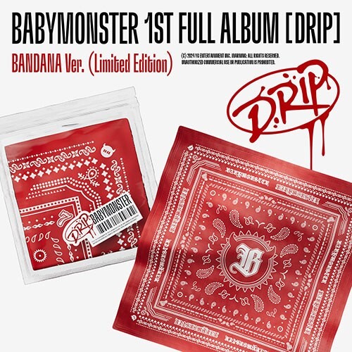 BABYMONSTER - DRIP (BANDANA VER.) (LIMITED EDITION)