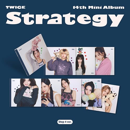 TWICE - STRATEGY 14TH MINI ALBUM STEP 4 VER- PRE-ORDER