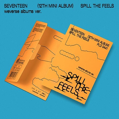 (SEVENTEEN) - 12th Mini Album [SPILL THE FEELS] (Weverse Albums ver.)