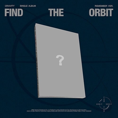 CRAVITY - FIND THE ORBIT SINGLE ALBUM SPECIAL REMEMBER VER- PRE-ORDER