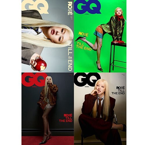 BLACKPINK ROSE - GQ KOREA MAGAZINE 2025 FEBRUARY ISSUE- PRE-ORDER