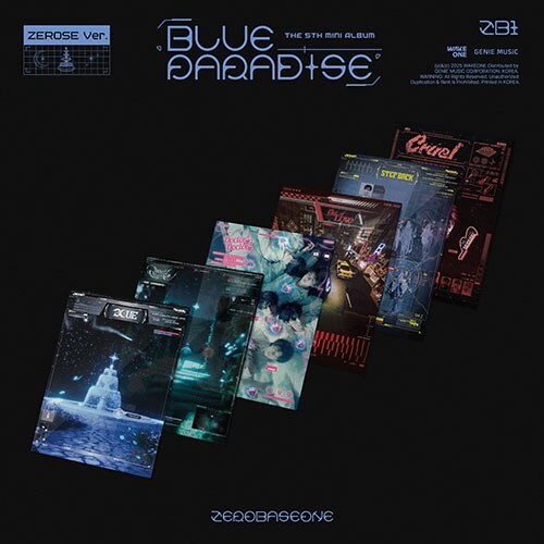 ZEROBASEONE - BLUE PARADISE 5TH MINI ALBUM ZEROSE VER- PRE-ORDER