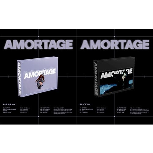 JISOO - AMORTAGE MINI ALBUM EXCLUSIVE EDITION- PRE-ORDER