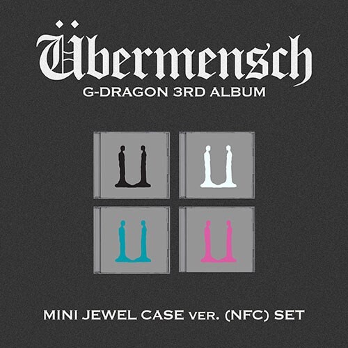 G-DRAGON - UBERMENSCH 3RD ALBUM MINI JEWEL CASE VER(NFC)- PRE-ORDER