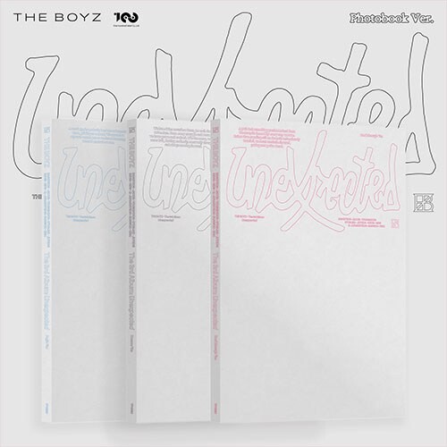 THE BOYZ - UNEXPECTED 3RD ALBUM PHOTOBOOK VER- PRE-ORDER