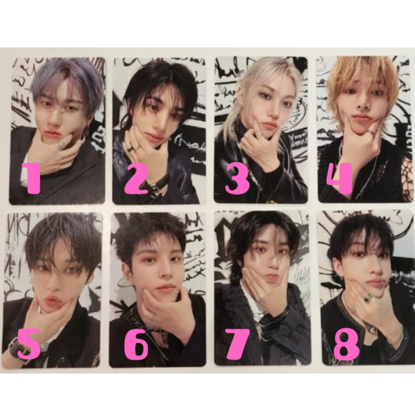 STRAY KIDS - PHOTOCARD OFICIAL - DOMINATE WORLD TOUR