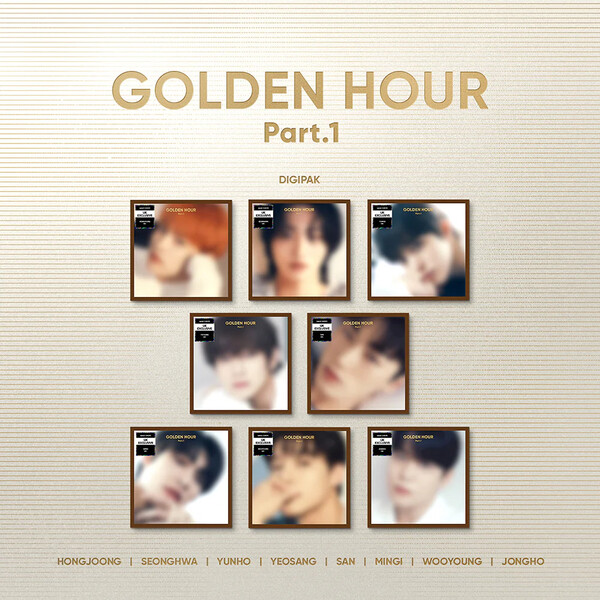 [ATEEZ] - GOLDEN HOUR : PART 1 (DIGIPAK VER.) hello82 UK Exclusive