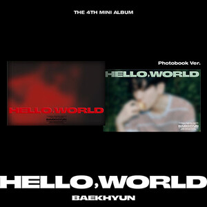 BAEKHYUN (EXO) - HELLO, WORLD (THE 4TH MINI ALBUM) PHOTOBOOK VER