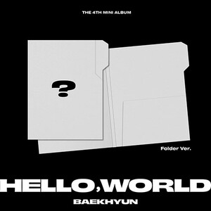 BAEKHYUN (EXO) - HELLO, WORLD (THE 4TH MINI ALBUM) FOLDER VER