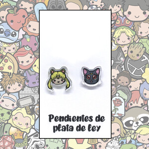 PENDIENTES - Sailormoon (Bunny y Luna)