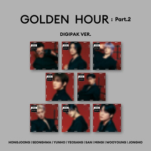 ATEEZ GOLDEN HOUR : Part. 2 (Digipak) (Europe POP-UP Exclusive)- PRE-ORDER