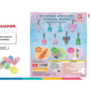 GASHAPON WATERSIDE CREATURES PERSONAL MARKER