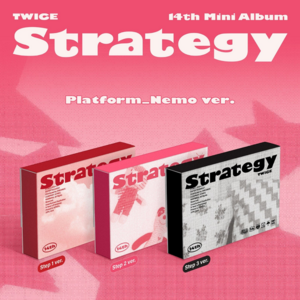 TWICE - STRATEGY 14TH MINI ALBUM PLATFORM NEMO VER - PRE-ORDER