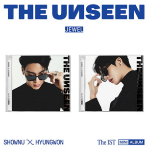 SHOWNU X HYUNGWON (MONSTA X) - THE UNSEEN 1ST MINI ALBUM JEWEL VER. LIMITED