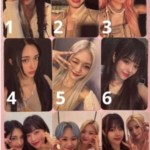 EVERGLOW - PHOTOCARD OFICIAL - ALL MY GIRLS- (APPLE MUSIC LUCKY DRAW)