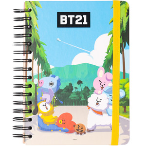 BT21 - A5 lined cover notebook