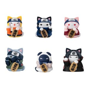 Naruto-Nyaruto! Mega Cat  Project Nyaruto! Minifiguras  Beckoning cat fortune one more  time 7 cm