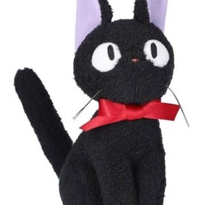 Majo no Takkyubin Figura de peluche Jiji Trinket S 15 cm