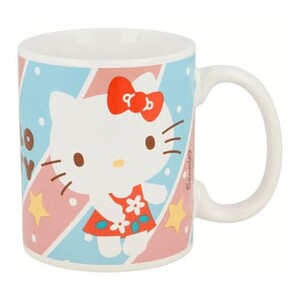 Sanrio Taza Cute Hello Kitty Red  Dress 325 ml