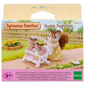 Sylvanian Families [DOUBLE PUSHCHAIR]