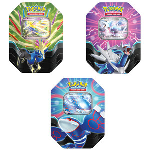 Lata juego cartas coleccionables Evoluciones Prismáticas Pokemon español surtido