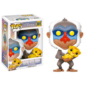 FUNKO POP Disney El Rey Leon Rafiki con Simba (301)