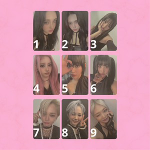 EVERGLOW - PHOTOCARD OFICIAL - ALL MY GIRLS BLACK VER.