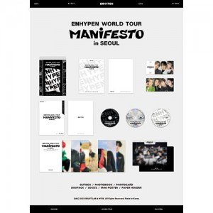 ENHYPEN- WORLD TOUR MANIFESTO in SEOUL (DVD)- PRE-ORDER
