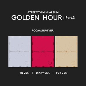 (ATEEZ) - 11th Mini Album [GOLDEN HOUR : Part.2] (POCAALBUM VER.)- PRE-ORDER