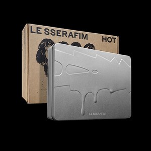 LE SSERAFIM - HOT 5TH MINI ALBUM TIN CASE VER- PRE-ORDER